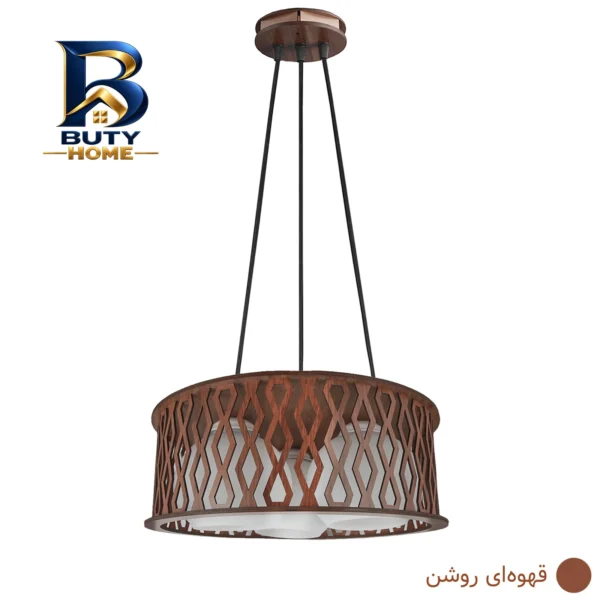 لوستر ۳ شعله افتخار کد BAA۶۱۲۷ اصل