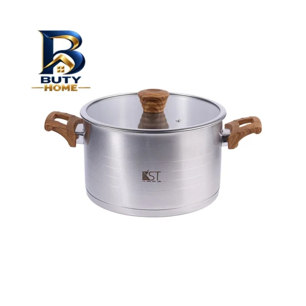 سرویس پخت و پز استیل ۸ پارچه کی اس تی مدل 7310