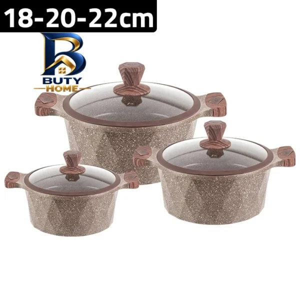 سرویس پخت و پز شش پارچه زیو مدل Z-۸۱۷۰-۲۲ اصل