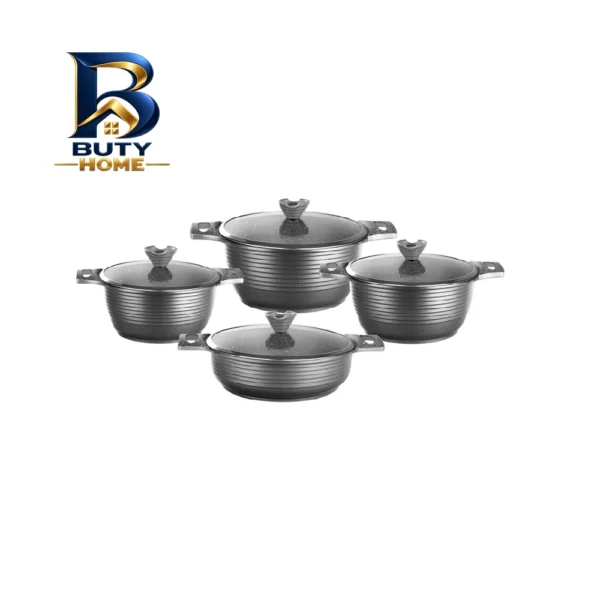 سرویس قابلمه و تابه گرانیتی ۸ پارچه کاندید مدل اوربیت