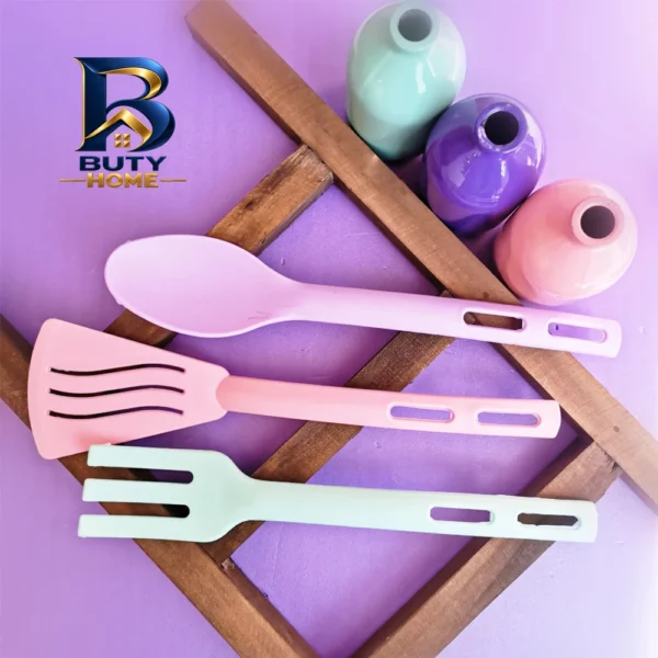 سرویس کفگیر و ملاقه ۳ پارچه ای وی استایل مدل MP-۰۰۱ اصل