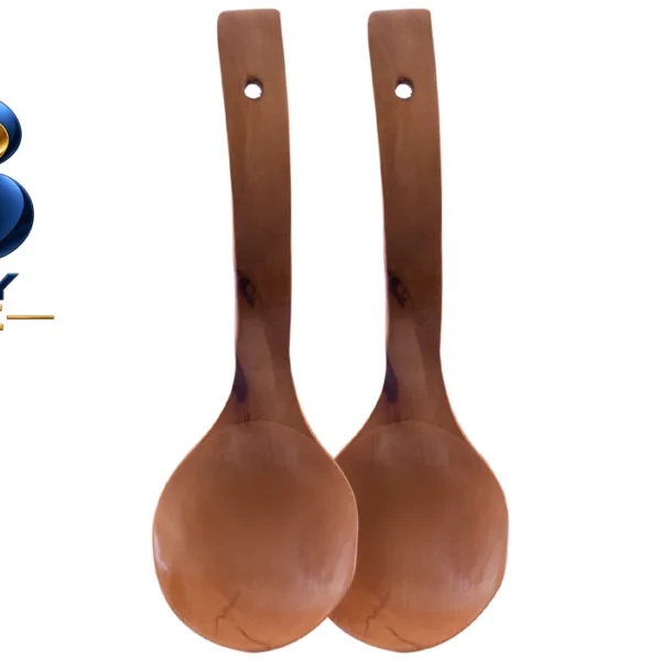 ملاقه چوبی مدل 1-1863 بسته ۲ عددی
