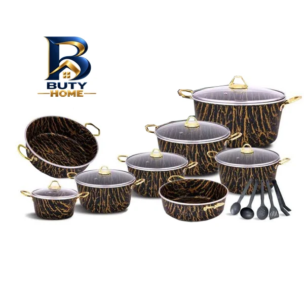 سرویس پخت و پز ۱۹ پارچه ماموت کد ۰۰۳