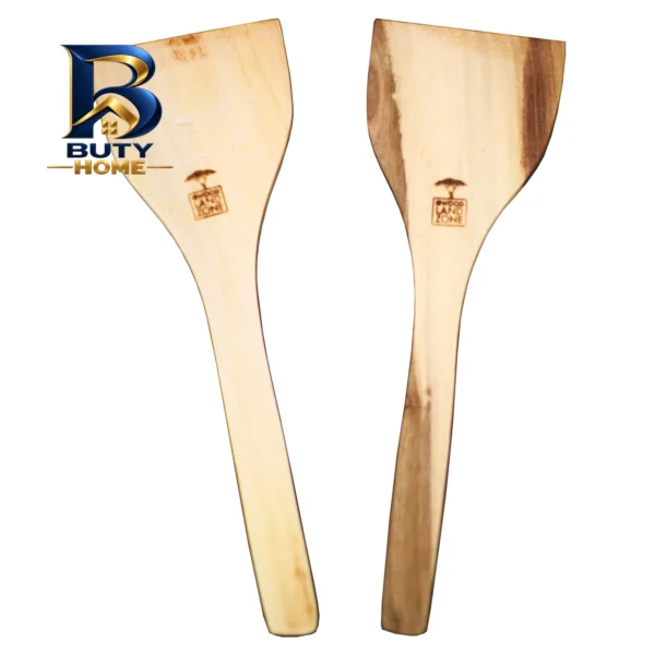 کفگیر چوبی مدل wood بسته 2 عددی