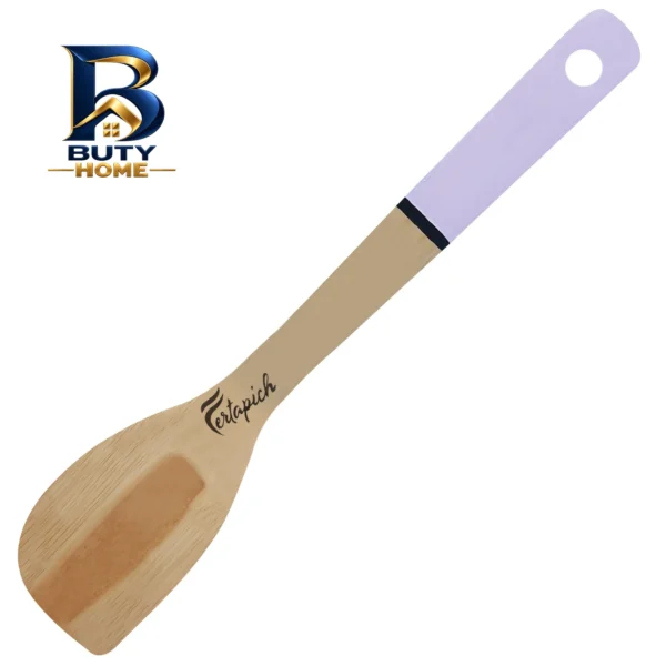 سرویس ملاقه و کفگیر ۴ پارچه فرتاپیچ مدل چوبی کد ۰۱۶