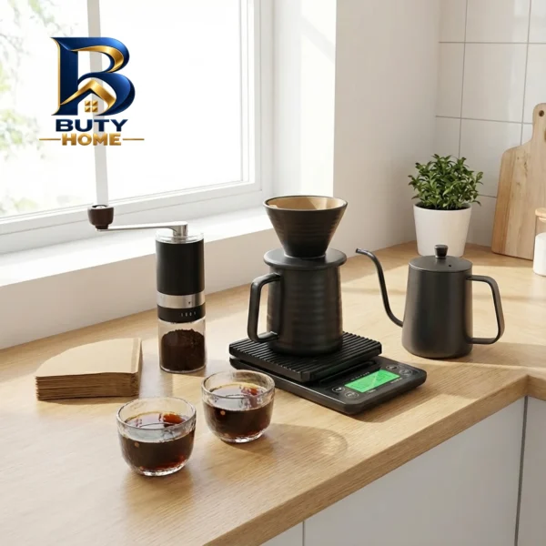 قهوه ساز گرین لاین مدل COFFEE MAKERSET G-۸۰ اصل