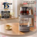 چای ساز روی هم اسنوا مدل STM-GS۱۶۵۰WE اصل