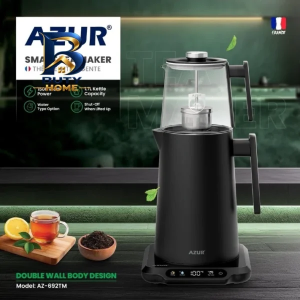 چای ساز روی هم آزور مدل AZ-۶۹۲TM اصل