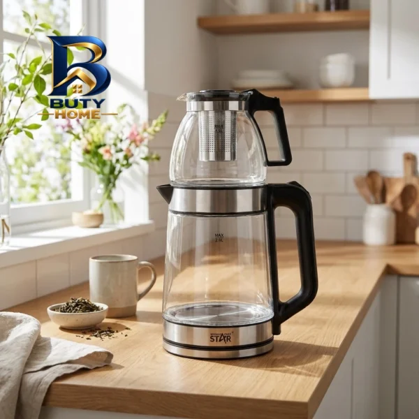 چای ساز روی هم وینینگ استار مدل ST-۶۰۵۰ اصل