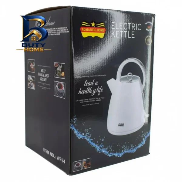 کتری برقی رومانتیک هوم مدل WF۶۴ گنجایش ۱.۷ لیتر اصل