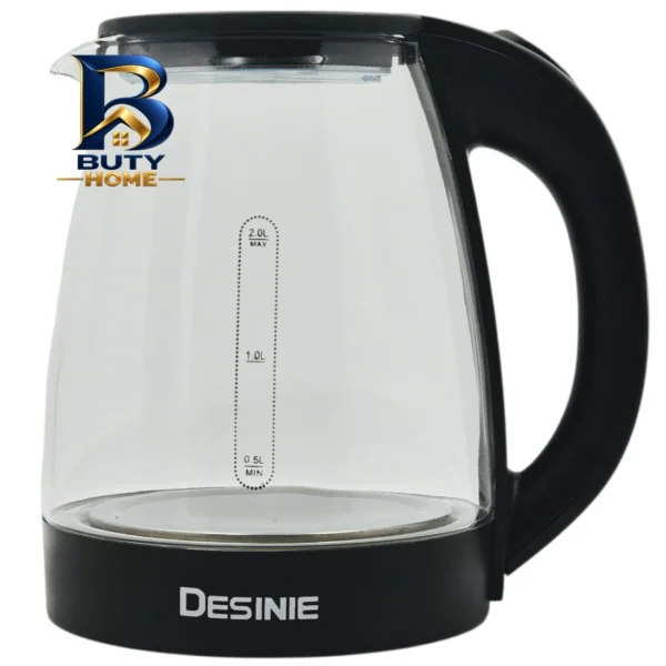 کتری برقی دسینی مدل Glass jugs با گنجایش 2 لیتر