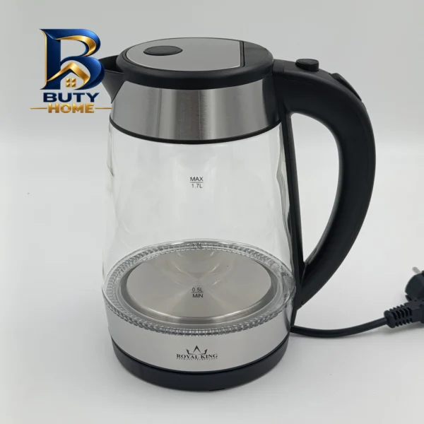 کتری برقی رویال کینگ مدل ROSHA-۱۴۱۰ گنجایش ۱.۷ لیتر اصل