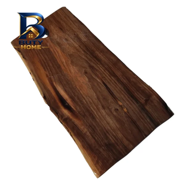تخته گوشت چوبی مدل روستیک گردو کد 001