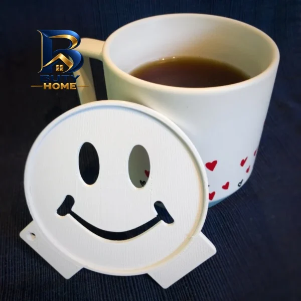 شابلون قهوه مدل Smile با طراحی زیبا