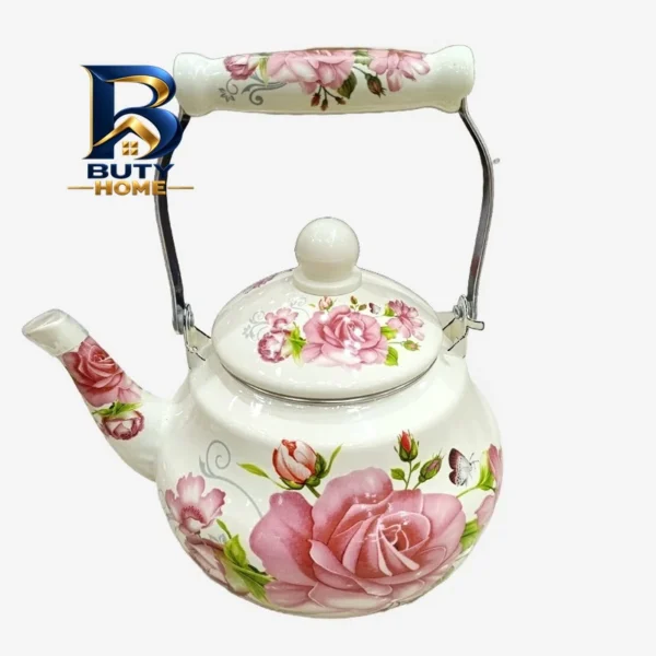 کتری مدل گل رز با طراحی زیبا