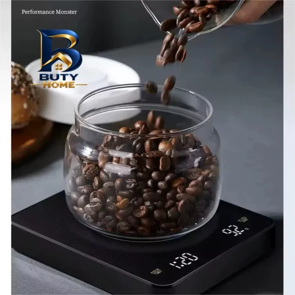 ترازو دیجیتال آشپزخانه مدل BLACK COFFE