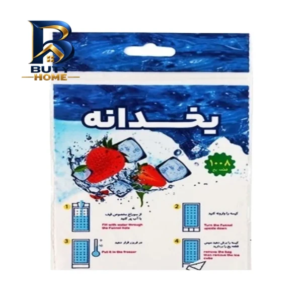کیسه یکبار مصرف یخ یخدانه مدل بلور کد 0008