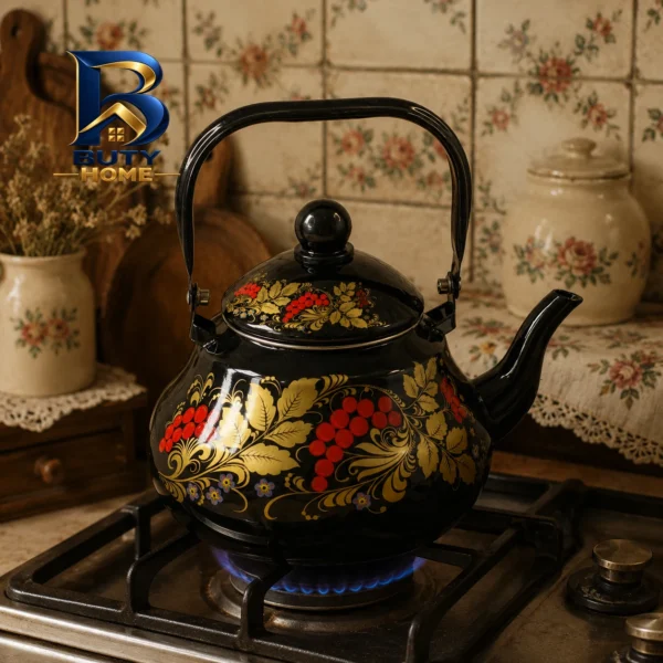 کتری لعابی مدل کد 35197 گنجایش 2.5 لیتر