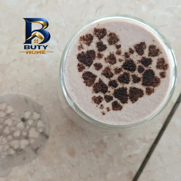 شابلون قهوه مدل قلب اصل