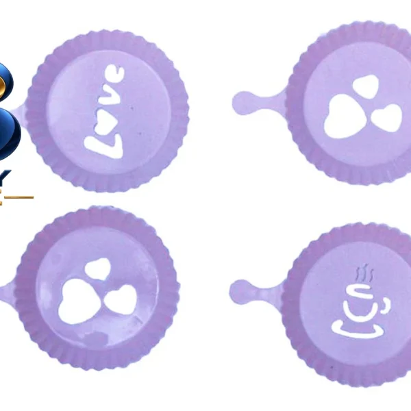 شابلون تزیینی تاپ استار مدل Tatli Suzleme مجموعه ۴ عددی