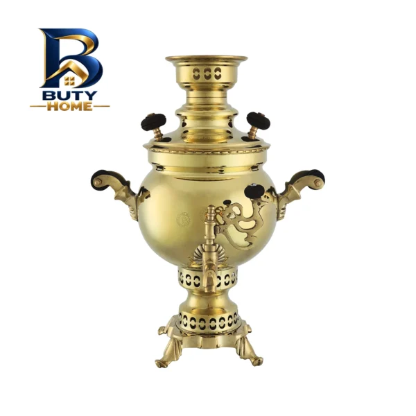 سماور زغالی عبدی مدل کلاسیک با گنجایش 2.5 لیتر