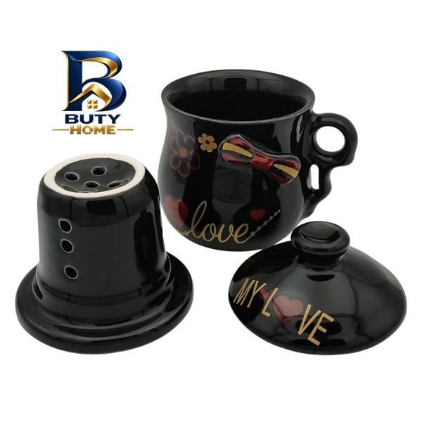 لیوان دمنوش ساز مدل نرگس کد 18235xLovePlus