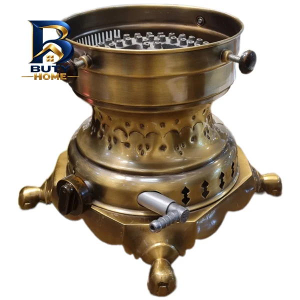 سماور گازی مدل کروی با طراحی زیبا