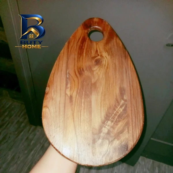تخته برش مدل اشک با طرح پهن