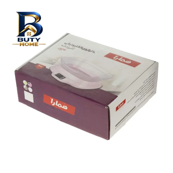 ترازوی آشپزخانه همارا مدل AT 812 با طراحی زیبا