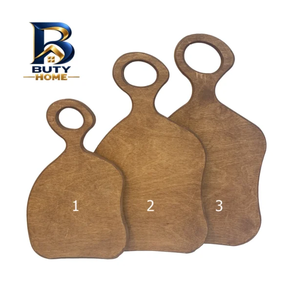 تخته گوشت چوبی مدل Barbod کد 10 مجموعه سه عددی