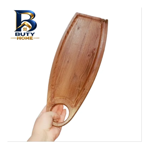 تخته برش چوبی طرح لبه شیاردار کد بتل