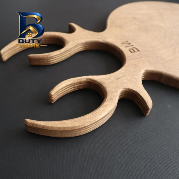 تخته گوشت مدل شاخ گوزنی با کیفیت چوبی