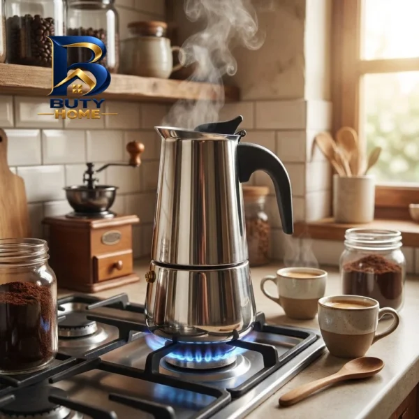 اسپرسوساز دستی مدل تینا 2 کاپ با طراحی زیبا