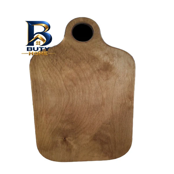 تخت گوشت چوبی مدل دسته گرد کد 227