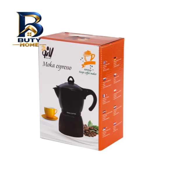 موکاپات لانو مدل MOKA با ظرفیت ۳ فنجان