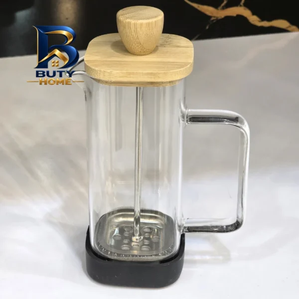 فرنچ پرس مدل مربع کد 0017 با گنجایش 350 میلی لیتر