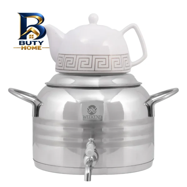 ست کتری و قوری ویکند مدل ۴۰۱۰S گنجایش ۶ لیتر گنجایش ۱ لیتر اصل