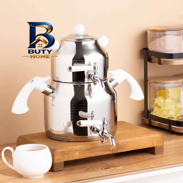 ست کتری و قوری ریور کد DH۲۱۶۱ گنجایش ۳ لیتر گنجایش ۱ لیتر اصل