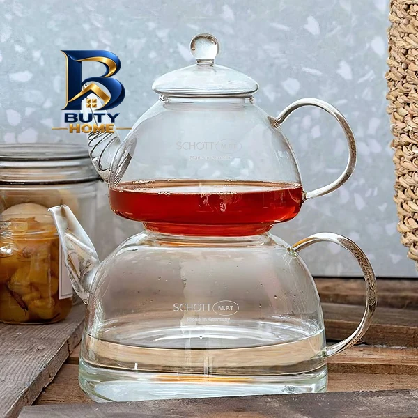 ست کتری و قوری شات مدل ۳۶۹-۱۲۲۹۲۹ گنجایش ۱.۸ لیتر گنجایش ۰.۸ لیتر اصل