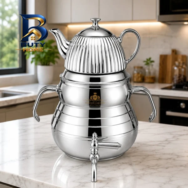 ست کتری و قوری سرهوم مدل ۱۰۱۸ گنجایش ۵ لیتر گنجایش ۰.۵ لیتر اصل