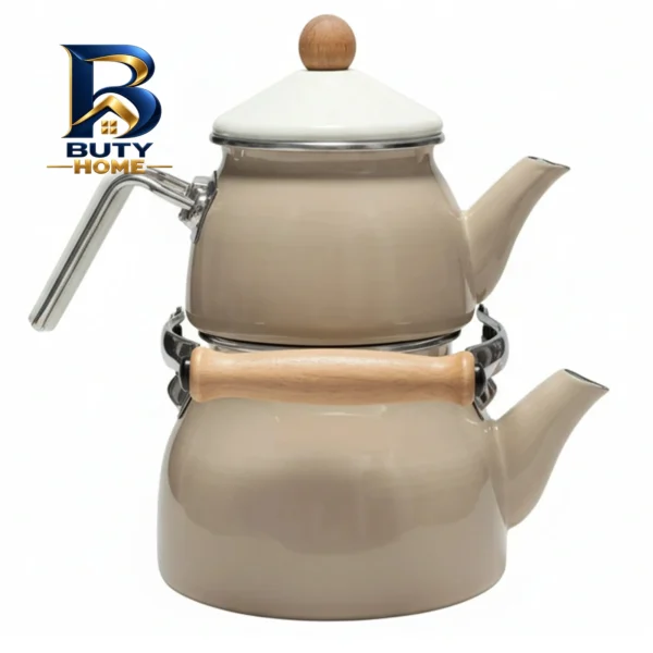 کتری و قوری شاهین مدل BEJ-PRL گنجایش ۲.۱ لیتر ۱.۱ لیتر اصل