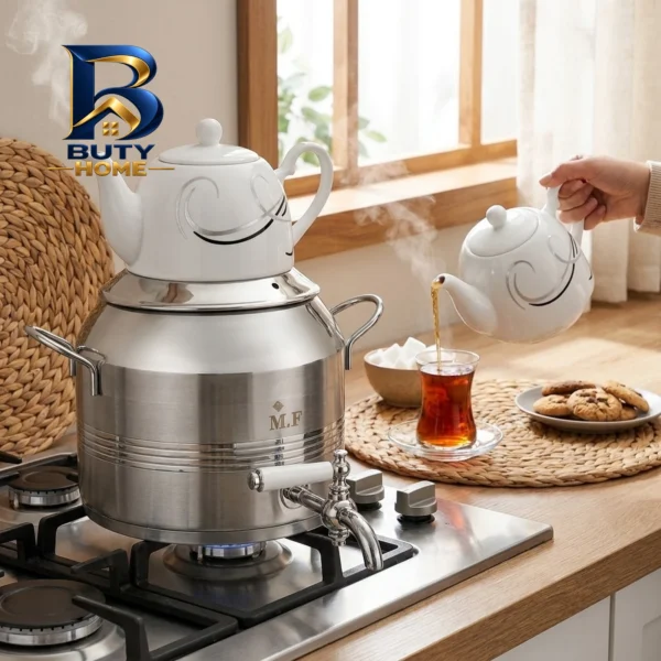 ست کتری و قوری ام اف مدل ترک گنجایش ۵ لیتر ۰.۸ لیتر اصل