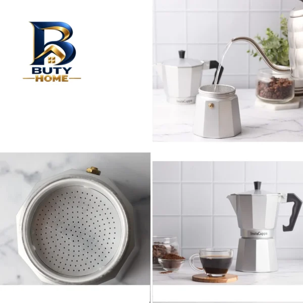 قهوه جوش سه کاپ مدل کد 3426