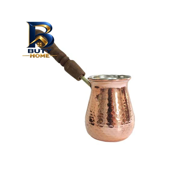 قهوه جوش مسی مدل دسته چوبی کد ZH۲۱۷.۱ اصل