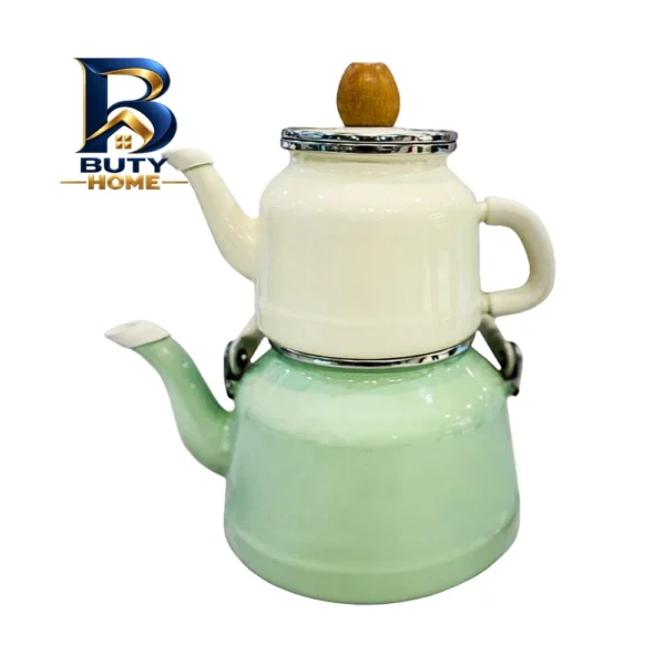 ست کتری و قوری مدل لعابی اصل
