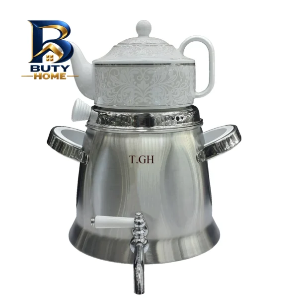 ست کتری و قوری تی جی اچ مدل کاوه با کف چدن