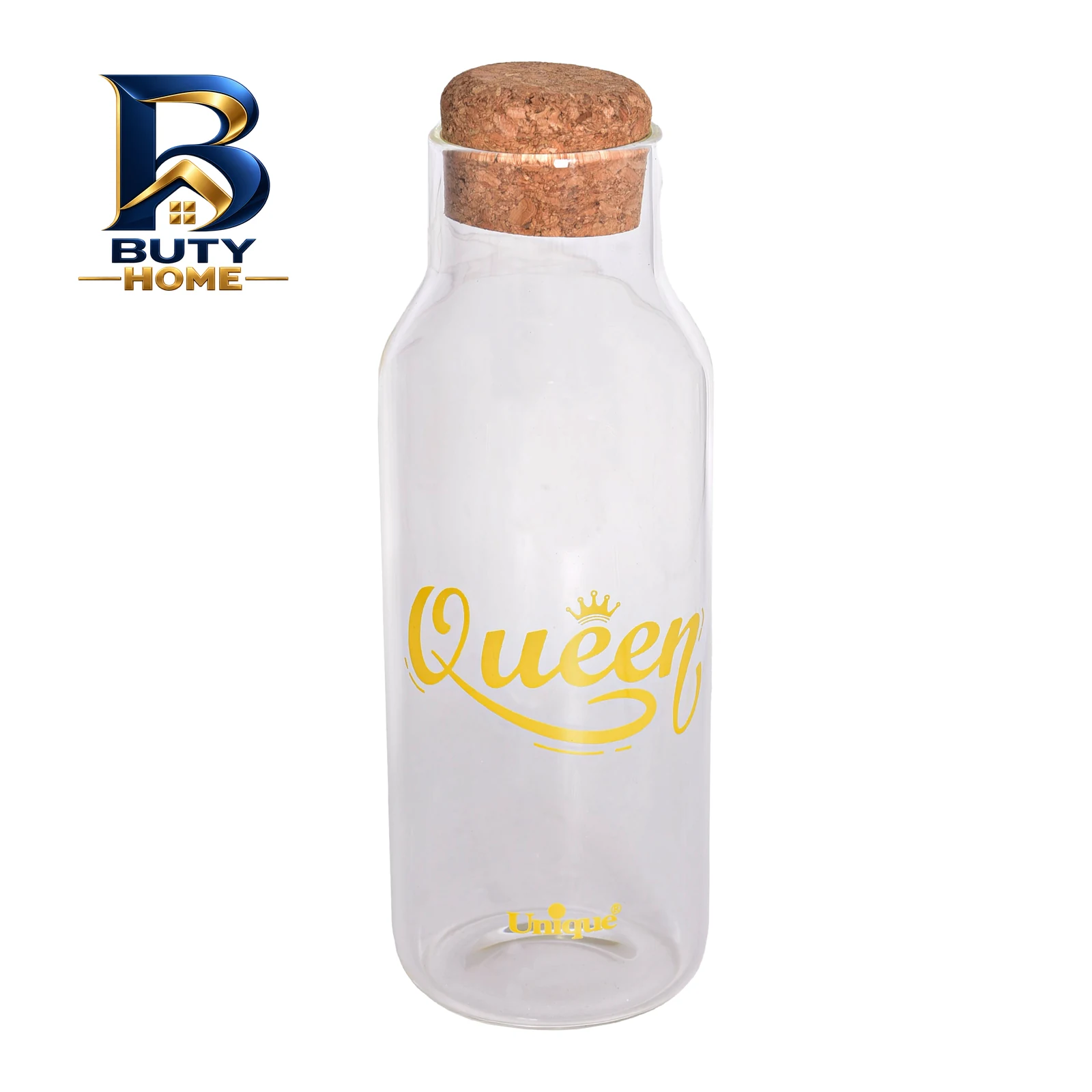 بطری آب یونیک طرح QUEEN کد 3071 با گنجایش 1.03 لیتر