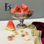 ست پذیرایی مسی مدل قلم زنی کد ZH۳۲۰.۱۴ مجموعه چهار عددی اصل