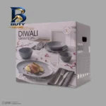 سرویس غذاخوری اوپال ۲۶ پارچه ۶ نفره مدل گلدن Diwali