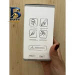 جارو شارژی دستی مدل M۳۳ با باتری ۵۰۰ میلی آمپر ساعت، شارژ از طریق پورت USB، توان موتور ۳.۵ وات، سری قابل تعویض و ظرفیت مناسب برای تمیز کردن سطوح کوچک خودرو اصل